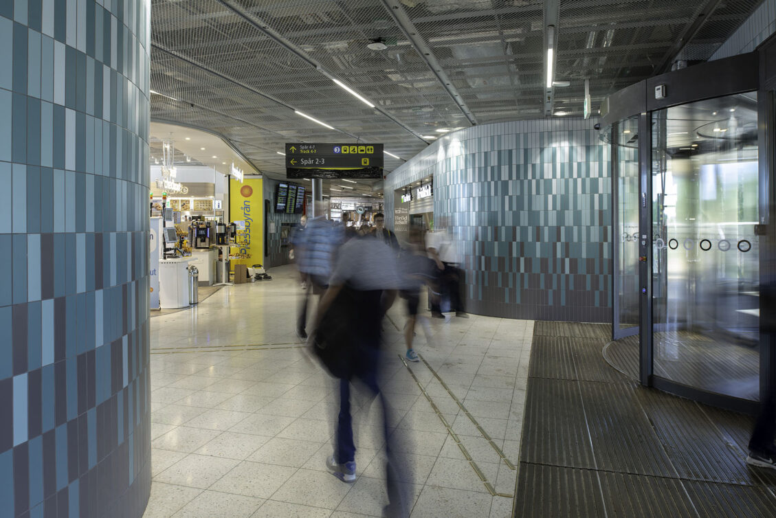 station spårväg infrastruktur AIX Arkitekter Pendeltåg Flemingsberg